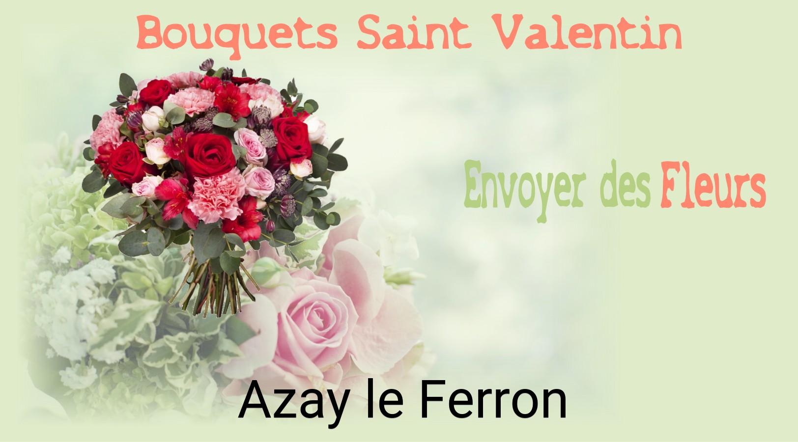 Roses de Saint-Valentin livrées à Azay-le-Ferron